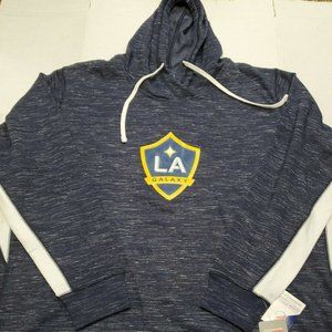 NWT LA Galaxy MLS Soccer Hoodie Sweatshirt Women's